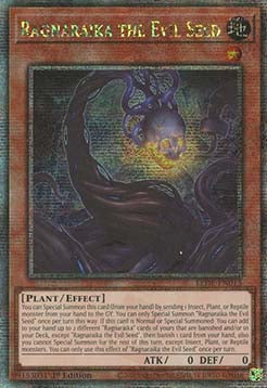 Ragnaraika the Evil Seed (V.2 - Quarter Century Secret Rare)