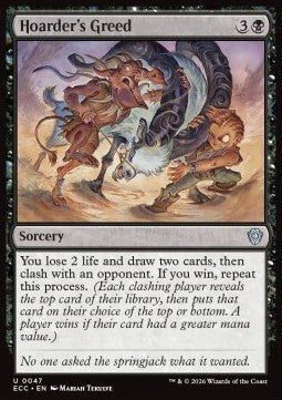Hoarder's Greed