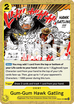 Gum-Gum Hawk Gatling (EB04-060)