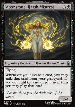Moonstone, Harsh Mistress