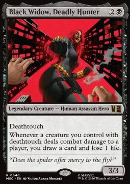 Black Widow, Deadly Hunter