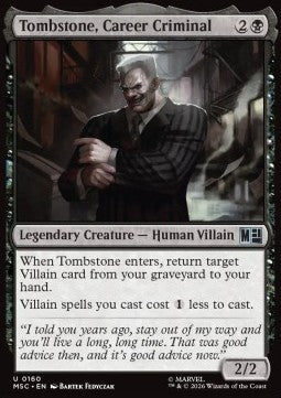 Tombstone, Career Criminal