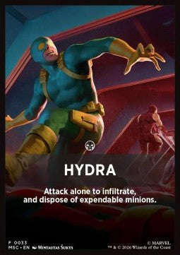 Jumpstart Pack Summary Card: HYDRA