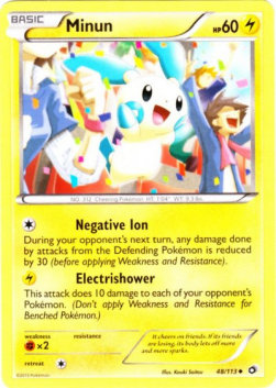 Minun - Legendary Treasures (Uncommon) [LTR-48]