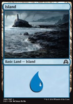 Island (V.1) - Shadows over Innistrad (Land) [SOI-286]