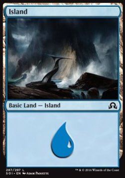 Island (V.2) - Shadows over Innistrad (Land) [SOI-287]