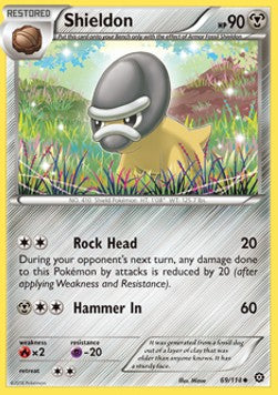 Shieldon - Steam Siege (Uncommon) [STS-69]