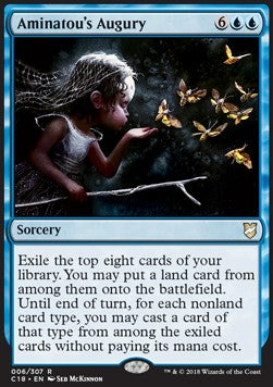 Aminatou's Augury - Commander 2018 (Rare) [C18-6]