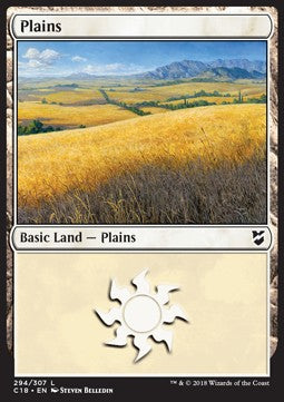 Plains (V.2) - Commander 2018 (Land) [C18-294]