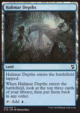 Halimar Depths - Commander 2018 (Common) [C18-253]