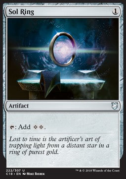 Sol Ring - Commander 2018 (Uncommon) [C18-222]