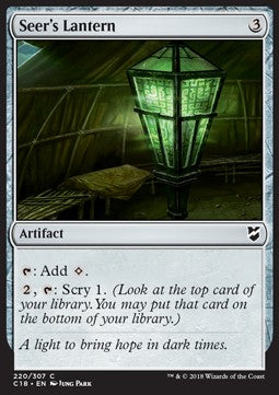 Seer's Lantern - Commander 2018 (Common) [C18-220]