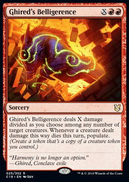 Ghired's Belligerence - Commander 2019 (Rare) [C19-25]