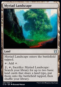 Myriad Landscape - Commander 2019 (Uncommon) [C19-261]