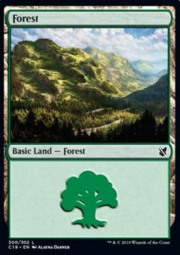 Forest (V.1) - Commander 2019 (Land) [C19-300]