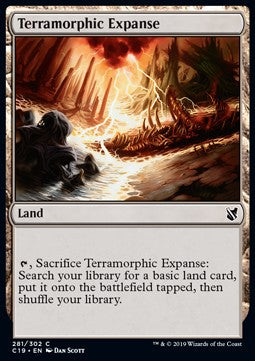 Terramorphic Expanse - Commander 2019 (Common) [C19-281]