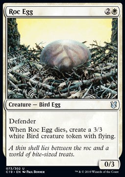Roc Egg - Commander 2019 (Uncommon) [C19-73]