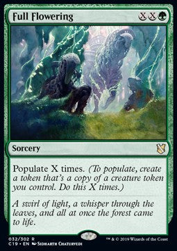 Full Flowering - Commander 2019 (Rare) [C19-32]