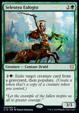 Selesnya Eulogist - Commander 2019 (Rare) [C19-35]