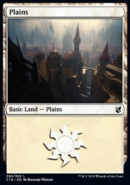 Plains (V.3) - Commander 2019 (Land) [C19-290]