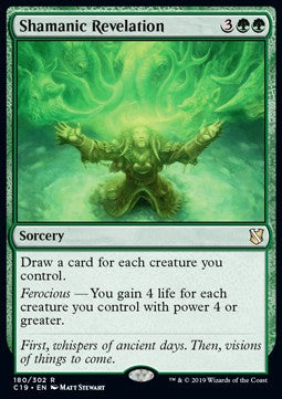 Shamanic Revelation - Commander 2019 (Rare) [C19-180]