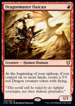 Dragonmaster Outcast - Commander 2019 (Mythic) [C19-139]