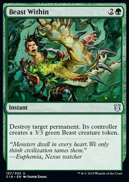 Beast Within - Commander 2019 (Uncommon) [C19-157]