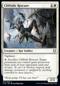 Cliffside Rescuer - Commander 2019 (Uncommon) [C19-1]