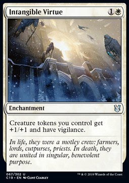 Intangible Virtue - Commander 2019 (Uncommon) [C19-67]
