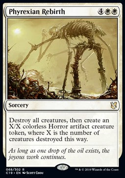Phyrexian Rebirth - Commander 2019 (Rare) [C19-68]