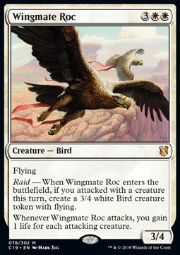 Wingmate Roc - Commander 2019 (Mythic) [C19-78]