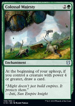 Colossal Majesty - Commander 2019 (Uncommon) [C19-158]