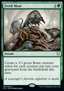Fresh Meat - Commander 2019 (Rare) [C19-166]
