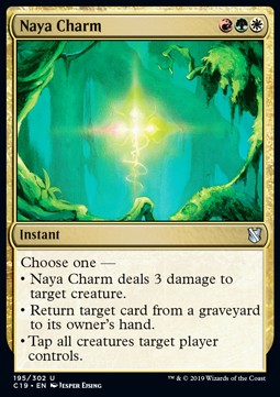Naya Charm - Commander 2019 (Uncommon) [C19-195]