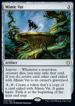 Mimic Vat - Commander 2019 (Rare) [C19-219]