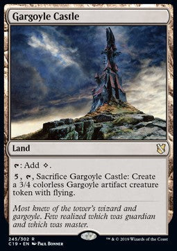 Gargoyle Castle - Commander 2019 (Rare) [C19-245]