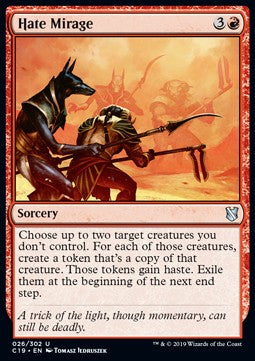 Hate Mirage - Commander 2019 (Uncommon) [C19-26]