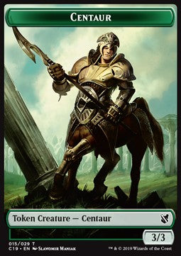 Centaur Token (G 3/3) // Egg Token (G 0/1) - Commander 2019 (Token) [C19-T 15/16]