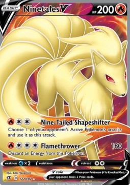 Ninetales V - Rebel Clash (Ultra Rare) [RCL-177]