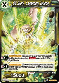 SS Broly, Legendary Unison - Rise of the Unison Warrior (Uncommon) [BT10-094]