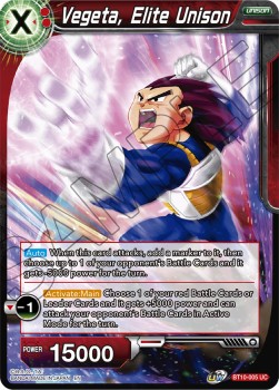 Vegeta, Elite Unison - Rise of the Unison Warrior (Uncommon) [BT10-005]