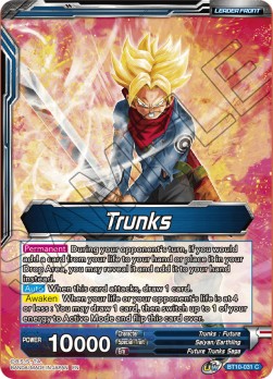 Trunks // SS2 Trunks, Envoy of Justice - Rise of the Unison Warrior (Common) [BT10-031]
