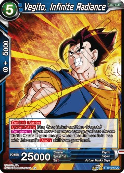 Vegito, Infinite Radiance - Rise of the Unison Warrior (Uncommon) [BT10-046]