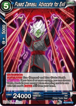 Fused Zamasu, Advocate for Evil - Rise of the Unison Warrior (Common) [BT10-053]