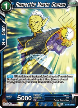Respectful Master Gowasu - Rise of the Unison Warrior (Common) [BT10-049]
