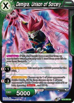 Demigra, Unison of Sorcery - Rise of the Unison Warrior (Uncommon) [BT10-064]