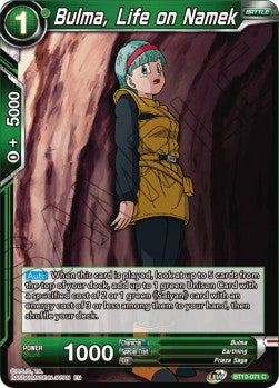 Bulma, Life on Namek - Rise of the Unison Warrior (Common) [BT10-071]