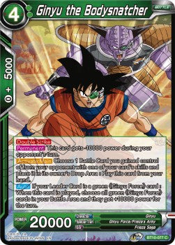 Ginyu the Bodysnatcher - Rise of the Unison Warrior (Common) [BT10-077]