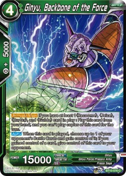 Ginyu, Backbone of the Force - Rise of the Unison Warrior (Common) [BT10-076]