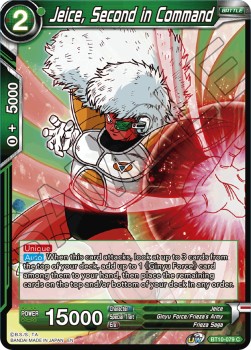 Jeice, Second in Command - Rise of the Unison Warrior (Common) [BT10-079]